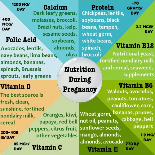 Healthy Diet And Nutrition During Pregnancy
