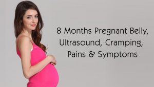 8 Months Pregnant Belly